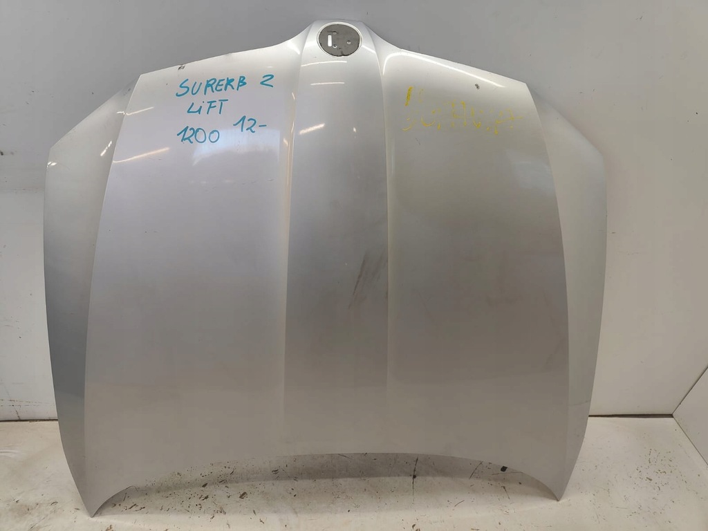 фото №6, Skoda superb 2 ii lift 12- капот кришка двигуна