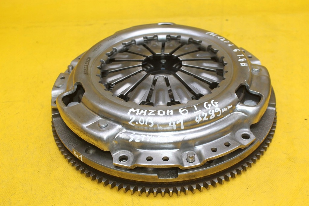фото №15, Диск прижим колесо маховик жёсткий mazda 6 gg 2.0 b заменитель