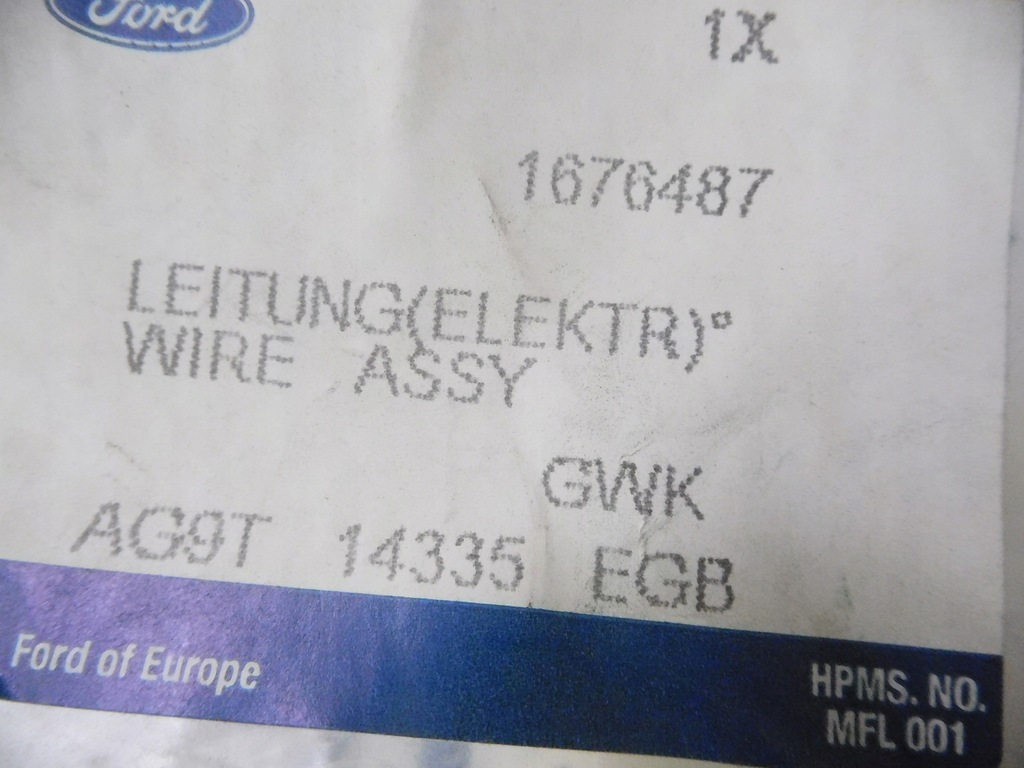 фото №9, Жгут трубопровод ford s-max/galaxy 2006- оригинальный номер 1676487