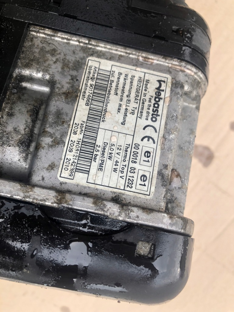 фото №3, Webasto додатковий обігрівач citroen thermo top v 5,0kw 44w