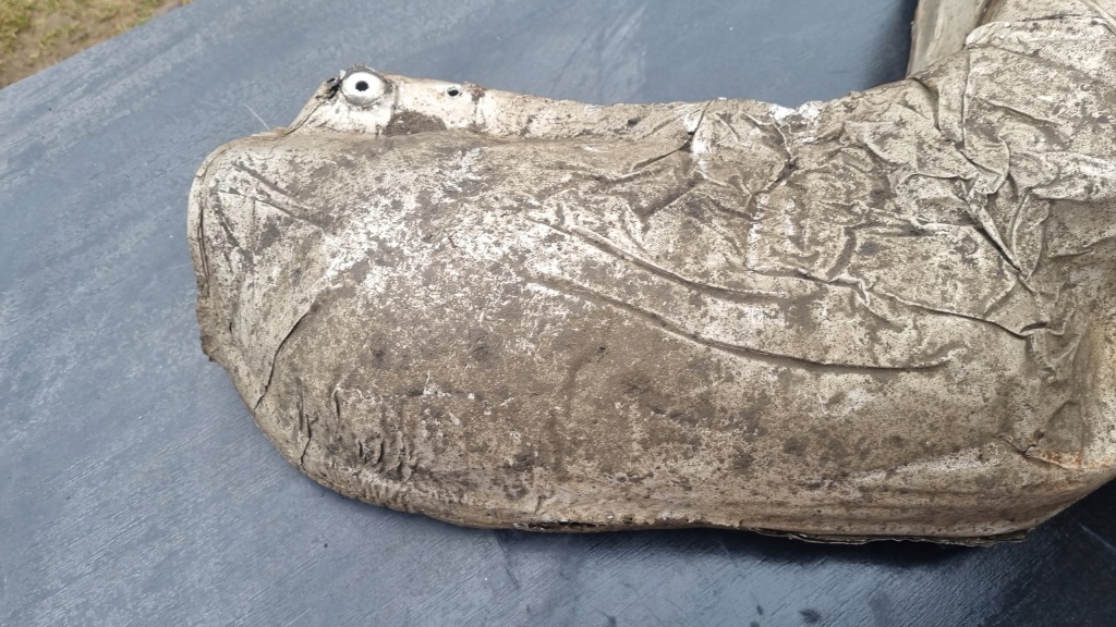 Vw t4 защита тепловая выхлоп трубы выпускной с Разборки