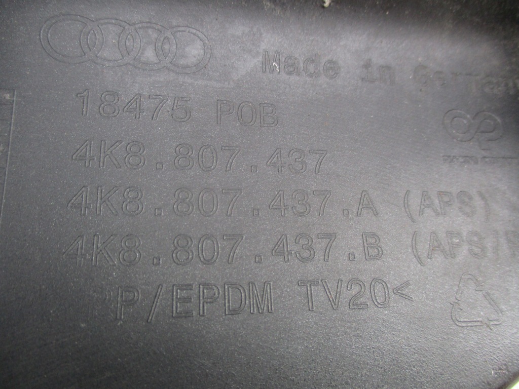Бампер перед audi a7 c8 4k8 807 437a 4xpdc Доставка
