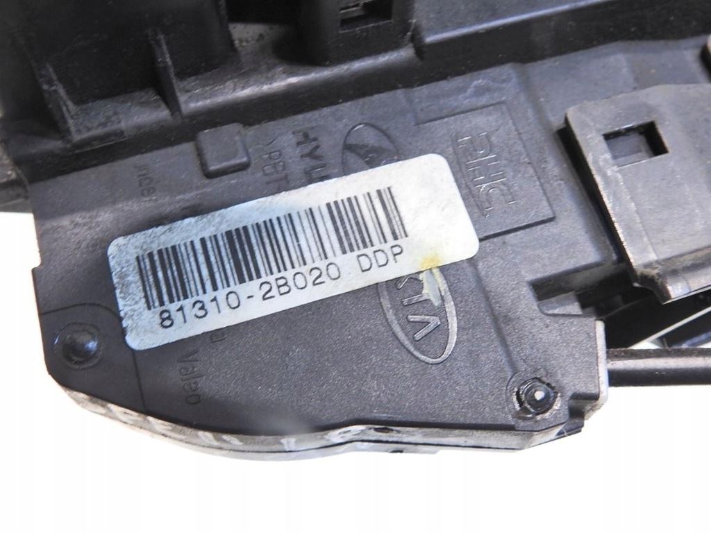 фото №6, Замок дверь левый перед 6 pin hyundai santa fe ii 81310-2b020