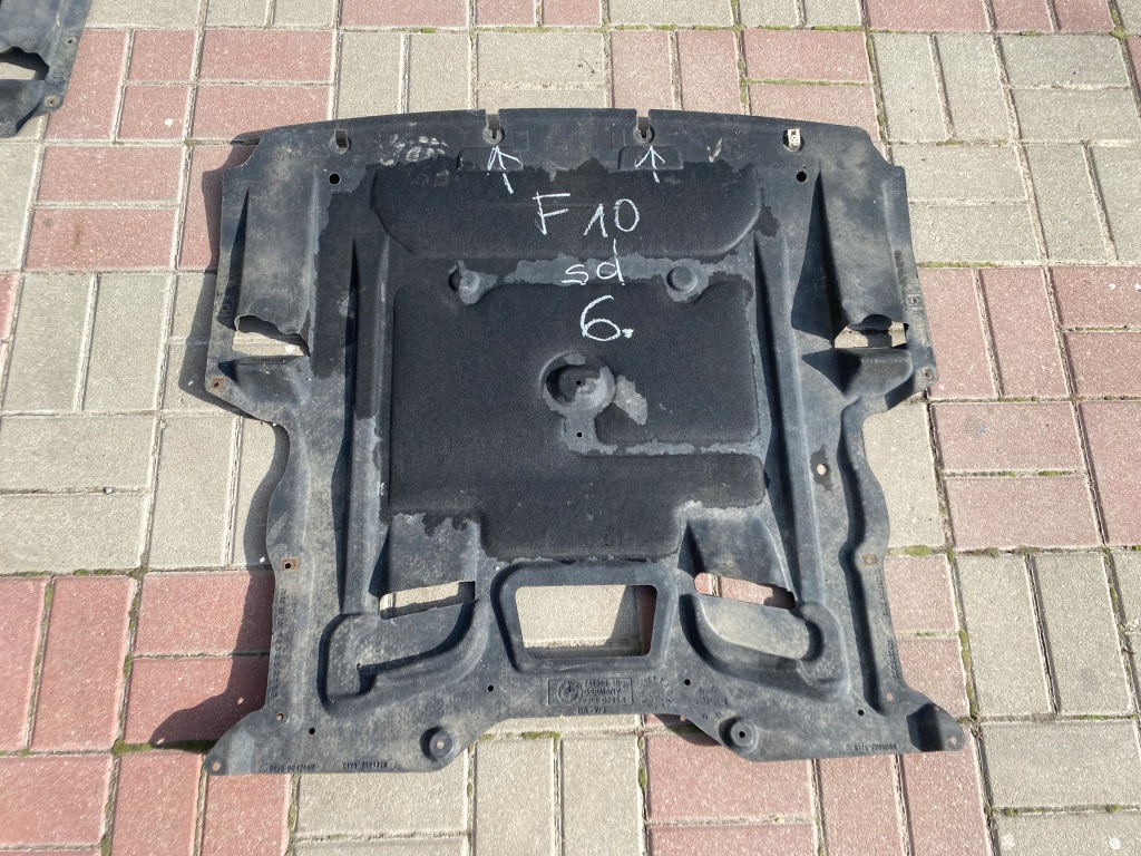 фото №1, Bmw f10 f07 плита захист pod двигун оригінальна sdrive версія довга 2wd