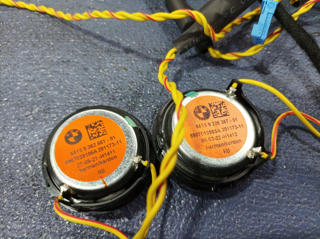 фото №12, Bmw 3 g20 g21 m3 g80 комплект динаміків аудіосистема harman kardon