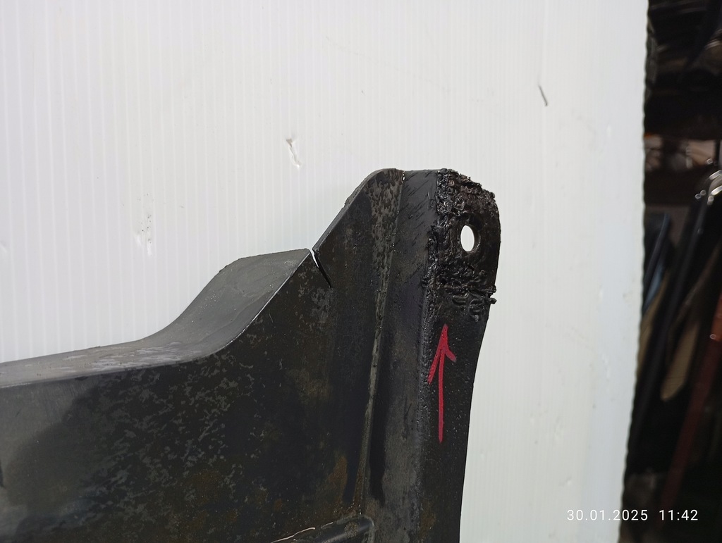 фото №7, Захист плита pod бампер перед renault scenic iii lift 622358126r