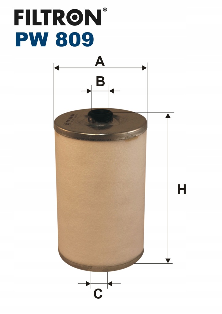 Фильтр топливной  filtron pw809 Цена