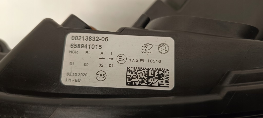 фото №5, Skoda kamiq 658 фара full led левый лампа левая