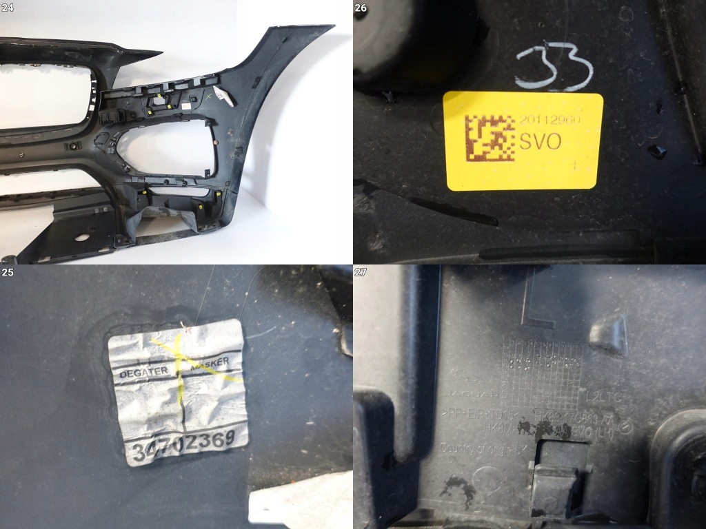 Jaguar f-pace x761 r-sport r sport 16-20 бампер спойлер перед омыватель / парктроник в Украине