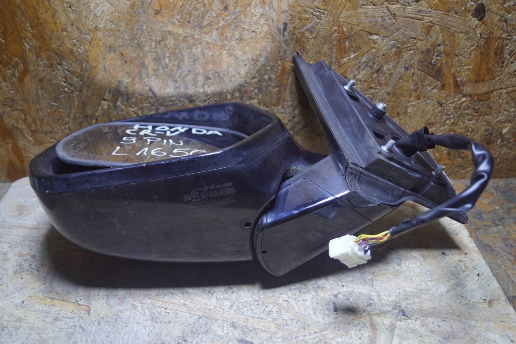 фото №7, Honda cr-v iii дзеркало ліва складний uk 9 pin l1650