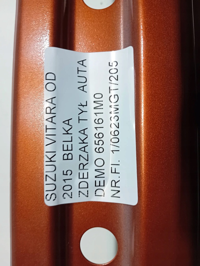 фото №12, Suzuki vitara iii 15- sx4 балка бампера задня demo