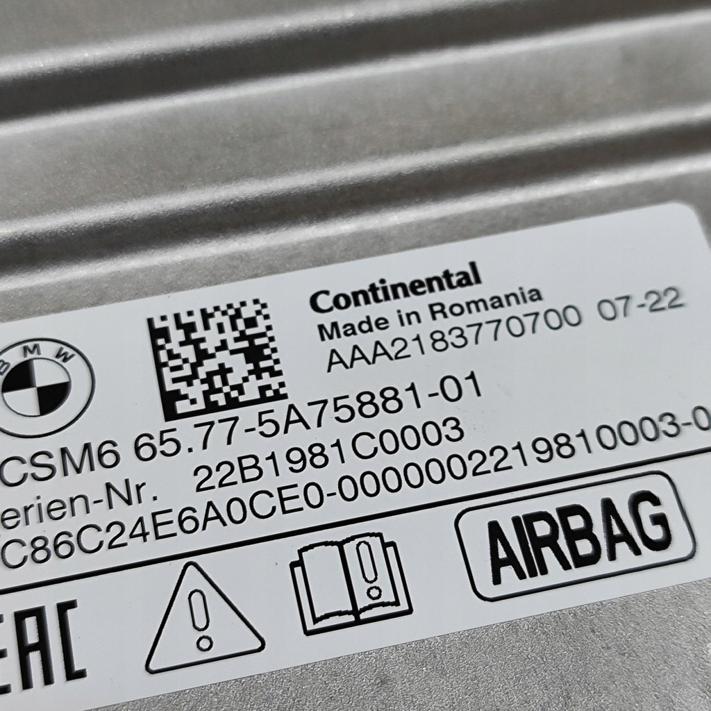 фото №8, Bmw ix 2022 блок управления / модуль подушка безопасности