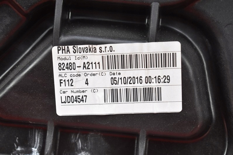 фото №5, Подъемник стекло правый перед eu 82480-a2111 kia ceed 2 ii lift 12-18