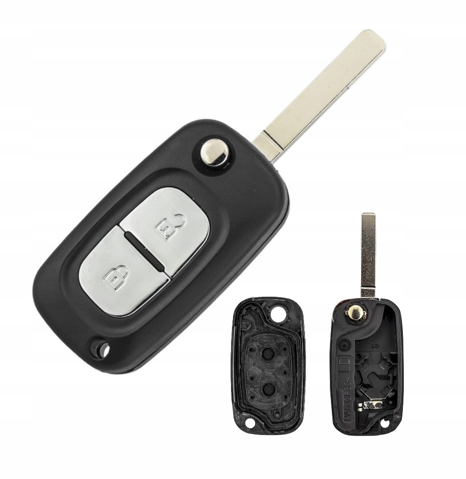 фото №1, Ключ корпус ключа pilot do renault clio iii 3 iv 4 fluence modus