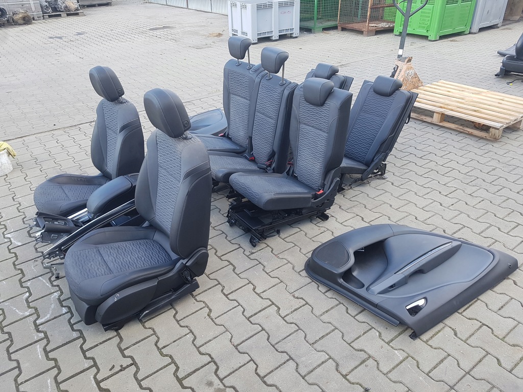 фото №5, Opel zafira c сидіння комплект сидінь 7 осіб