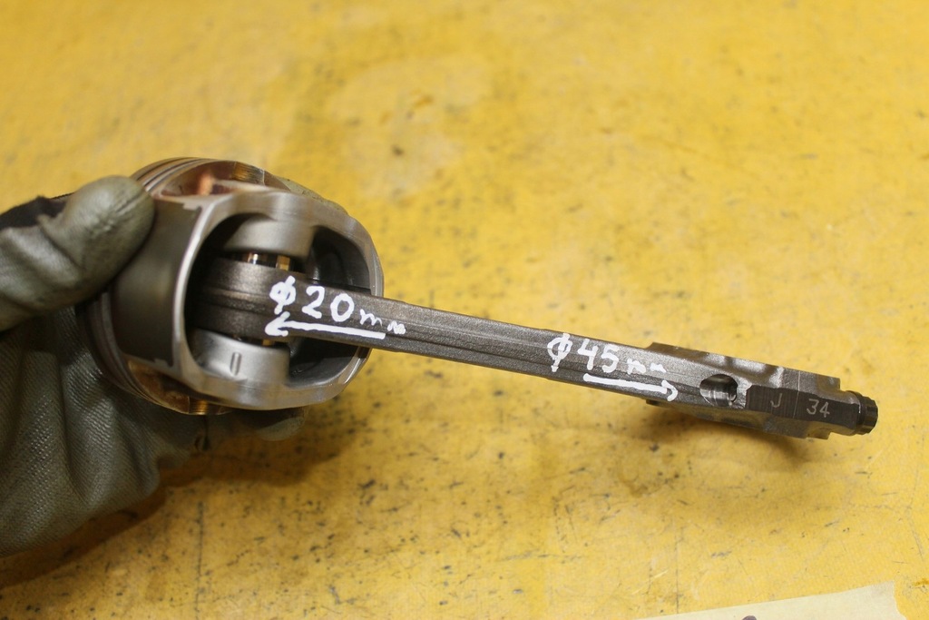 фото №8, Поршень шатун шатун toyota c-hr 1.2 t 8nr 47150