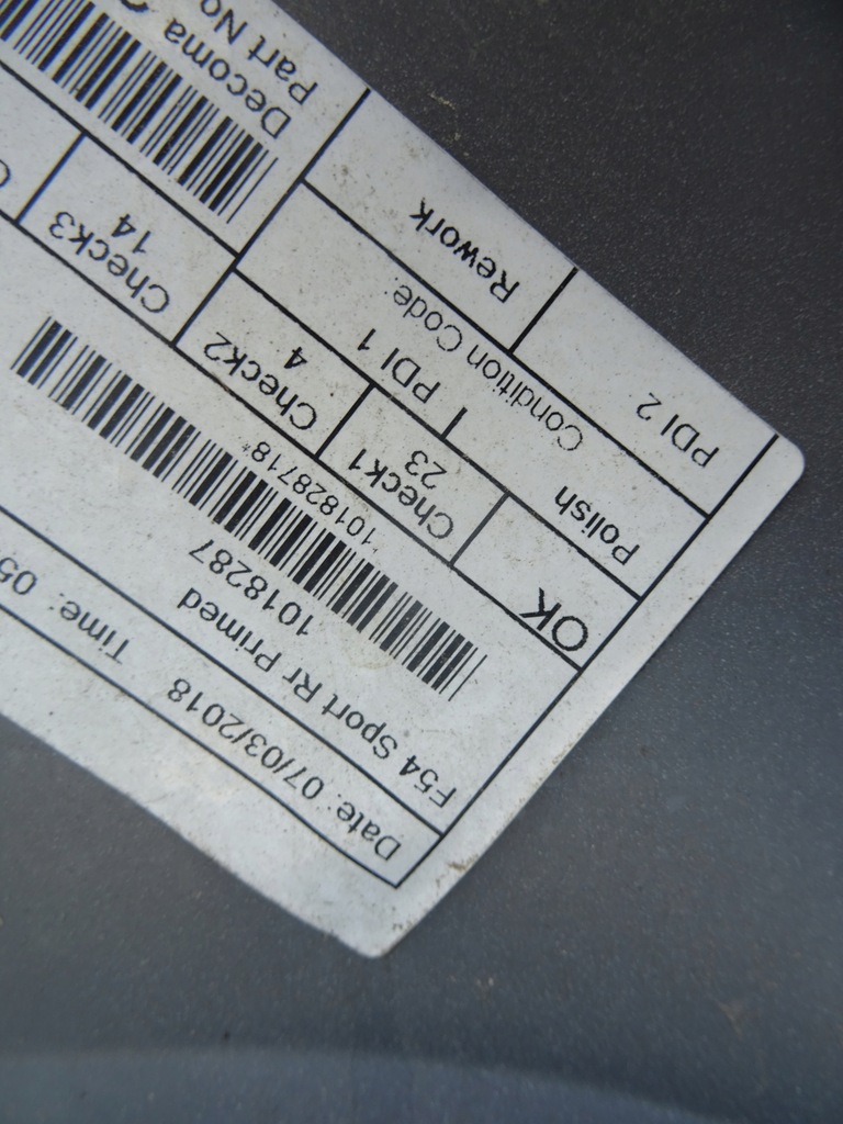 фото №8, Бампер задняя mini clubman s f54 sport 15-19