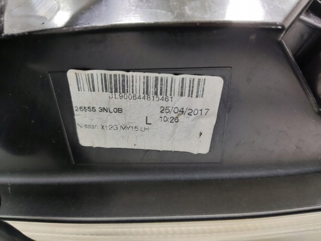 фото №10, Лампа левая задняя задняя nissan leaf i 2011-2017 26555-3nl0b