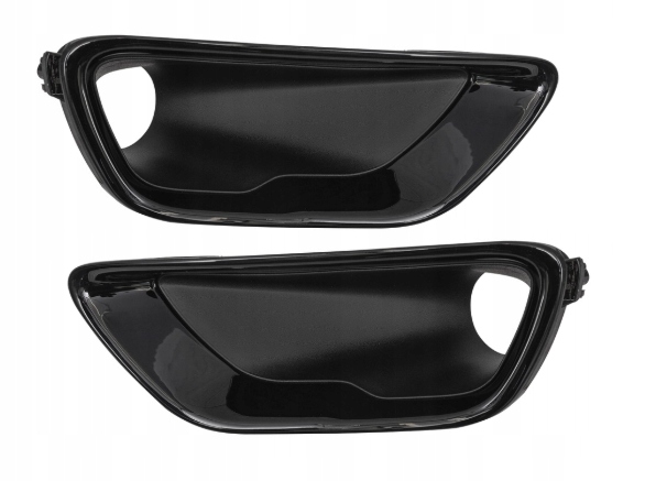 фото №9, Kompletny бампер перед + лампи чорний jeep grand cherokee wk2 2017-2021