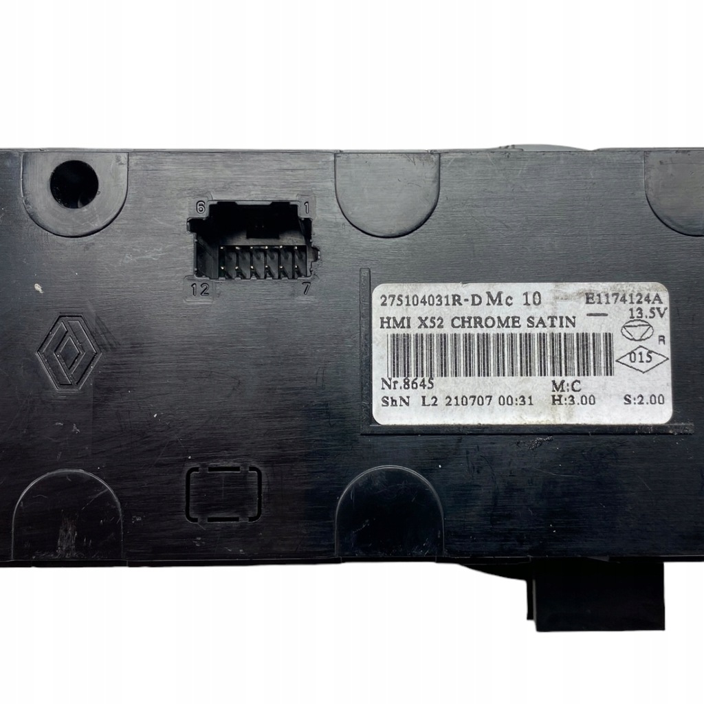 фото №16, Панель кондиционера renault dacia opel fiat 275104031r