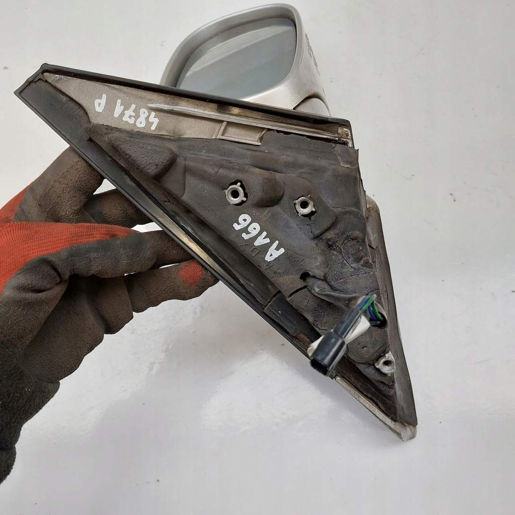 фото №6, Alfa romeo 166 дзеркало праве 3pin + 2pin - 5pin 0154381 сріблястий