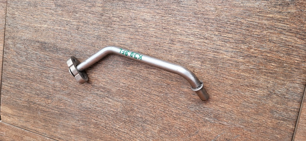 фото №3, Jeep cherokee kj 05-07r 2.8 crd трубка турбіни труба злив