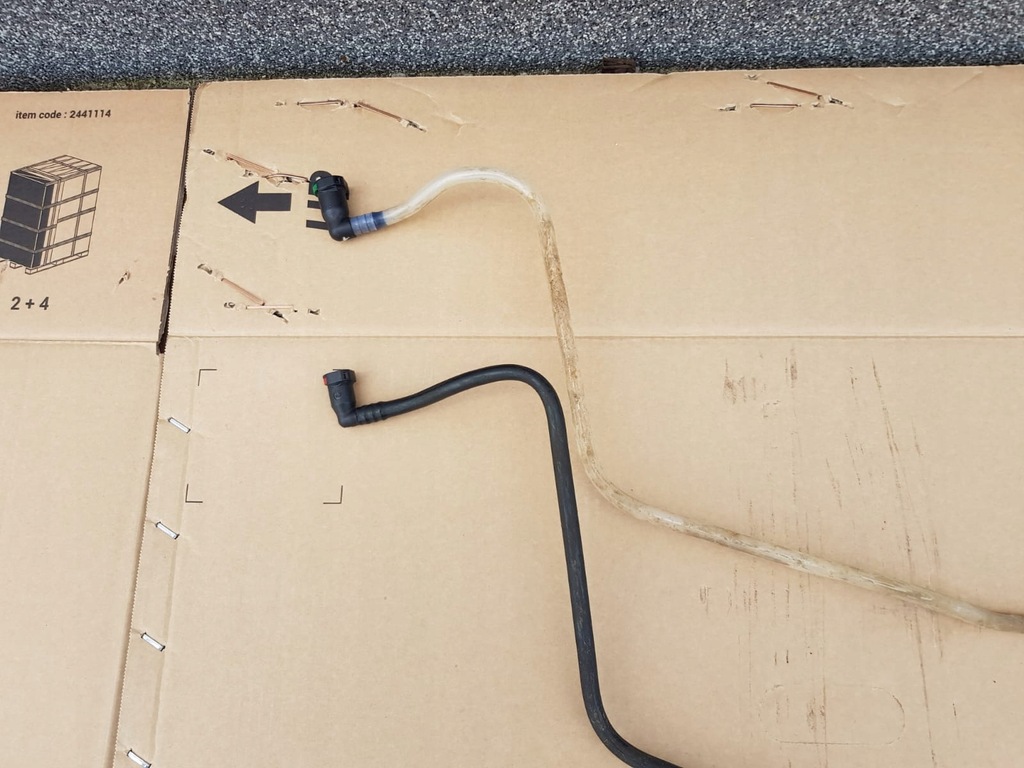 фото №2, Шланг wąż топлива комплект renault trafic iii