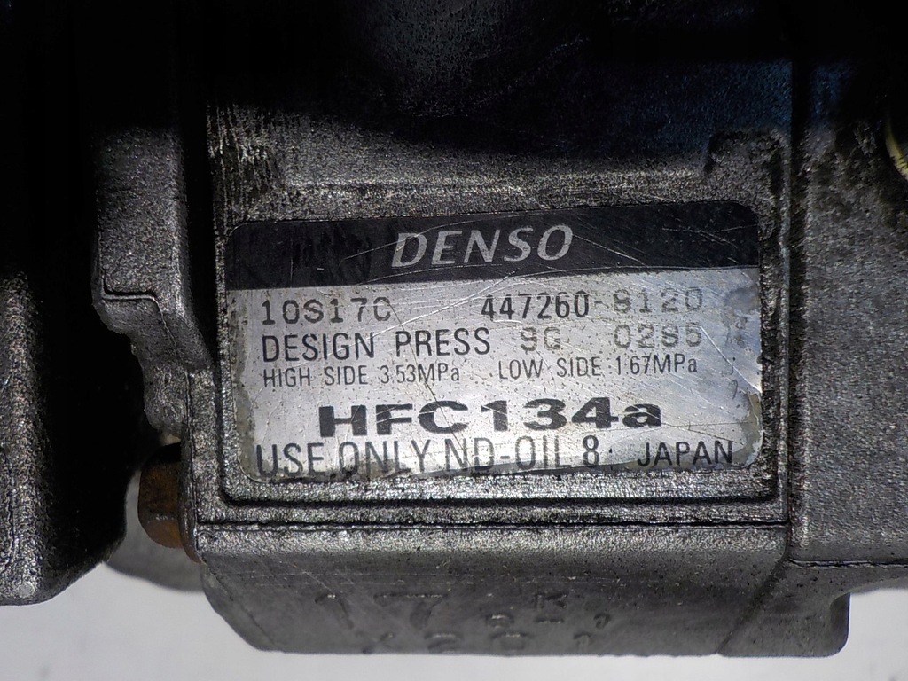 фото №7, Toyota previa ii 2.0 d4d компрессор кондиционер 447260-8120