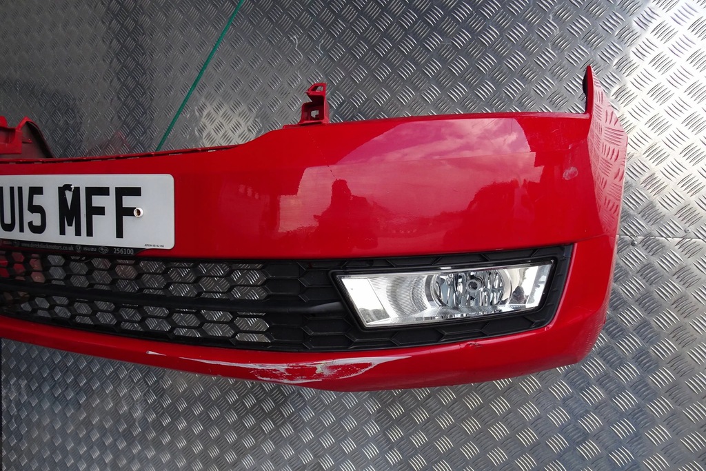 фото №3, Skoda rapid - бампер передний lf3k