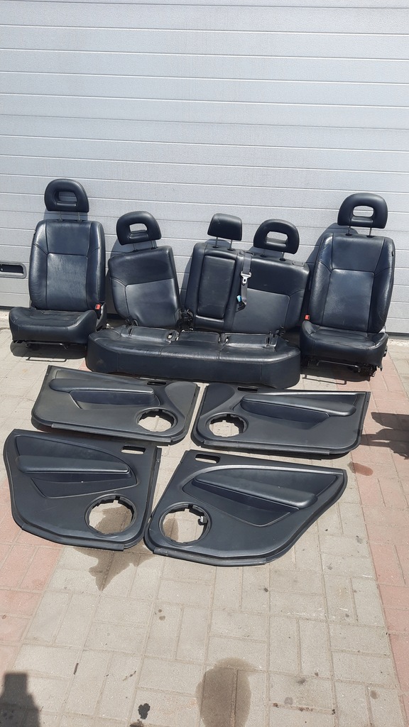 фото №1, Комплект сидінь шкіра mitsubishi outlander i