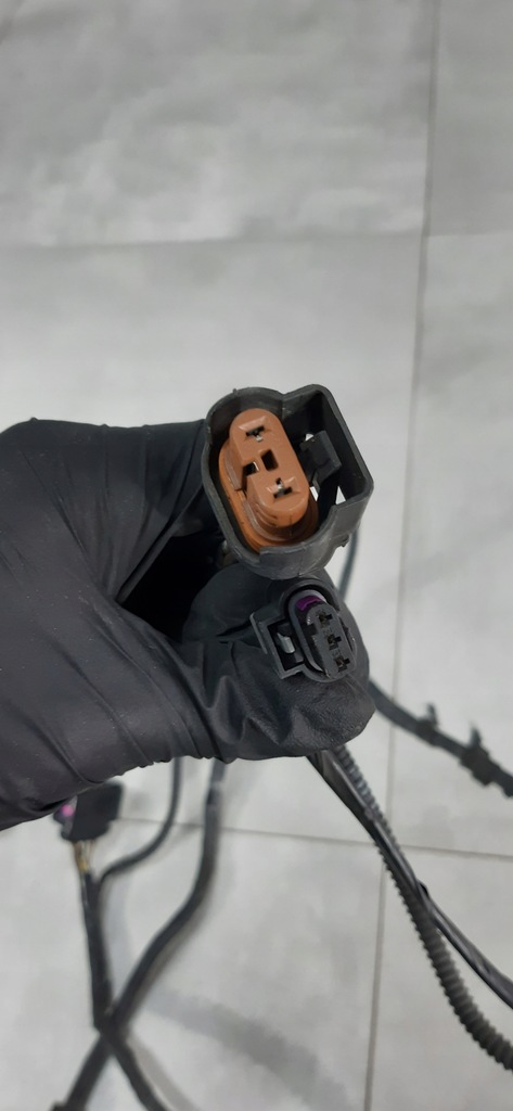 фото №8, Volkswagen t5 t6 електропроводка джгут бампера перед 7e0971114an