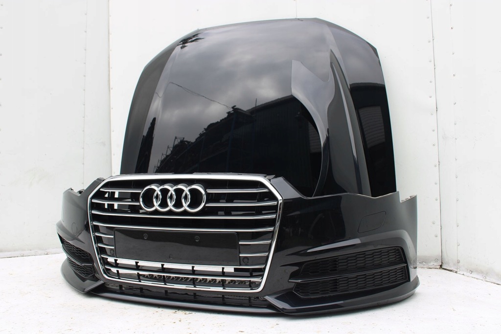 Audi a6 fl рестайлінг  перед капот крило бампер ремінь передній фари підсилювач f Київ