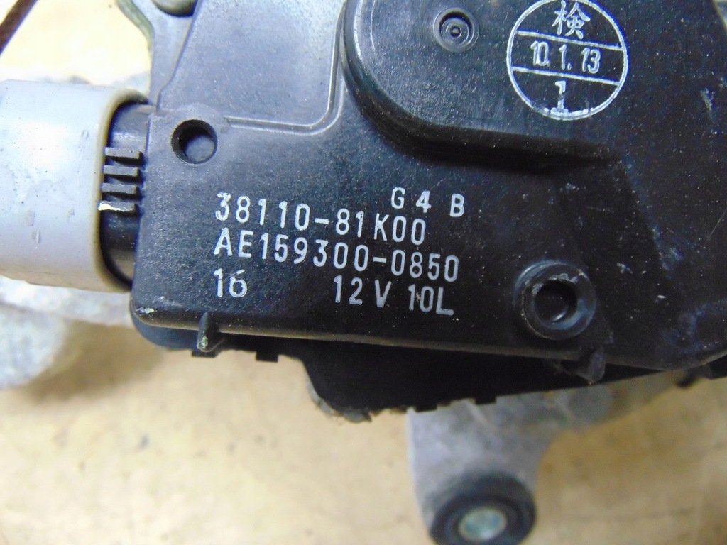 фото №6, Механизм двигатель дворник suzuki sx4 europa