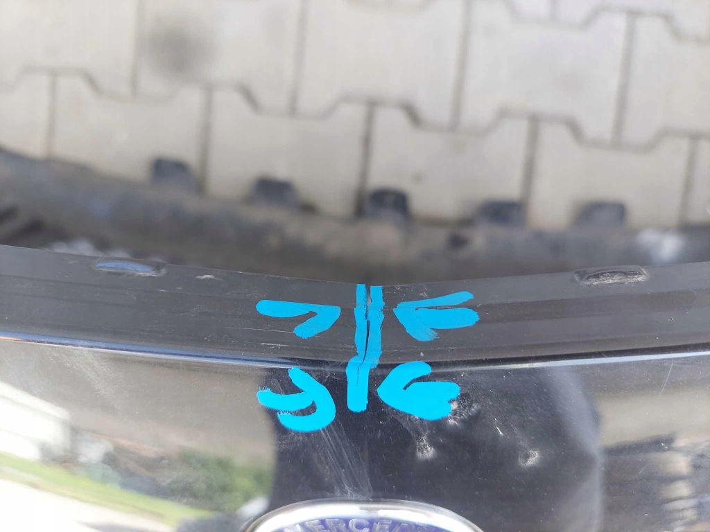 Mercedes a klasa w176 12-15 бампер перед решётка радиатора Оригинал