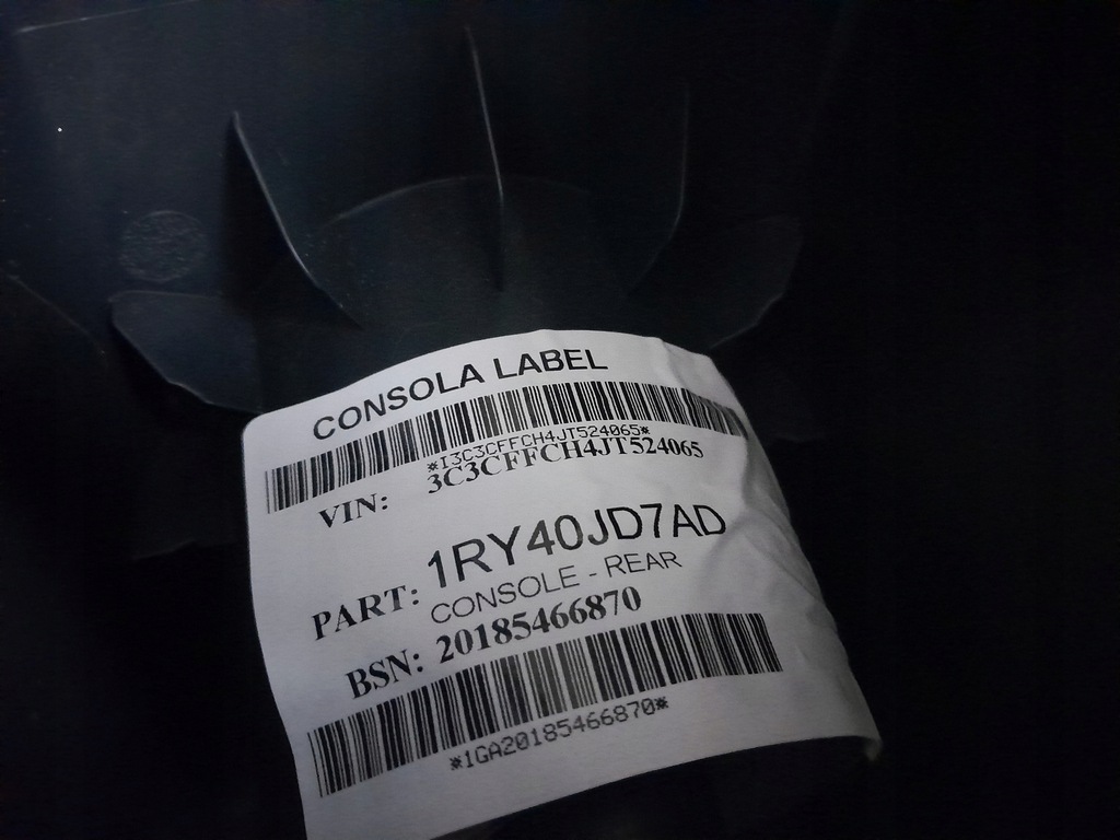 фото №14, Fiat 500 595 abarth 1.4t lift 2018r тунель середній 1ry40jd7ad