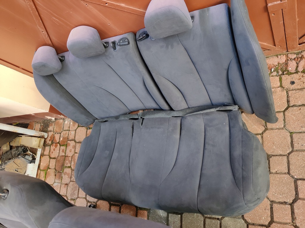 фото №4, Сидіння перед+ заднє сидіння 4 x обшивки nissan tiida sedan