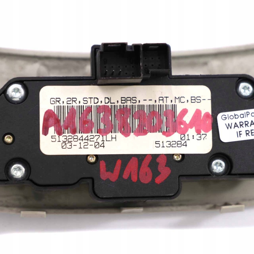 фото №12, Mercedes ml w163 перемикач панель ліхтарі кабіни