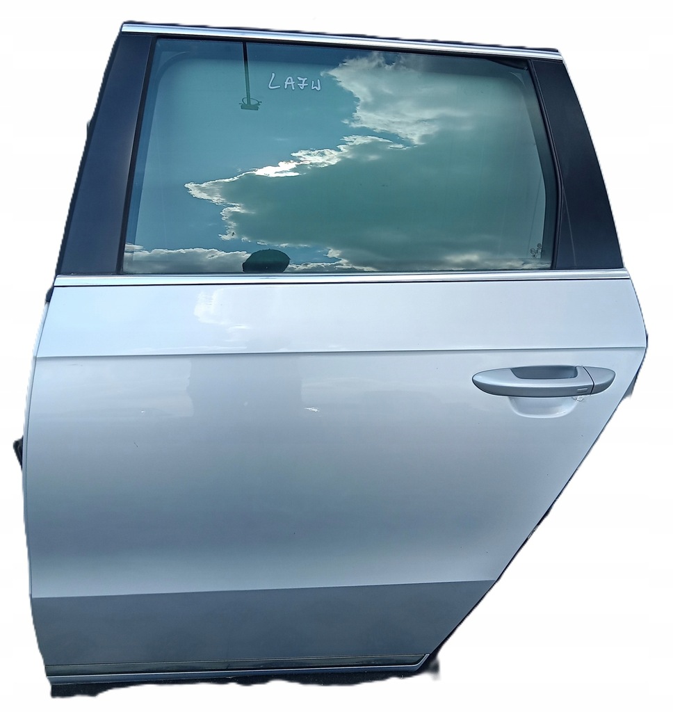 фото №1, Дверь левый задняя серебристый vw passat b7 kombi la7w