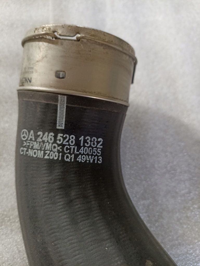 фото №3, Mercedes w117 w176 w246 труба патрубок шланг повітря