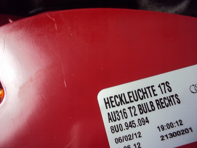 фото №6, Лампа правий задня audi q3 8u 8u0 2011-