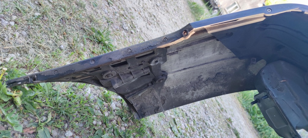 фото №10, Mercedes w203 бампер задній sedan чорний 197