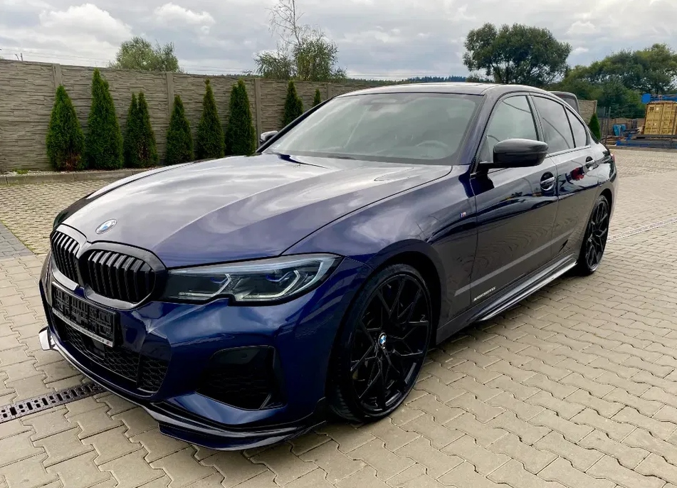 фото №15, Спліттер накладка перед bmw g20 g21 карбон