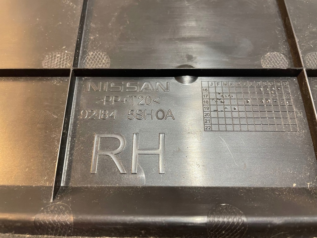 фото №5, Nissan leaf ii ze1 2020 перед сторона права захист вентилятора радіатора