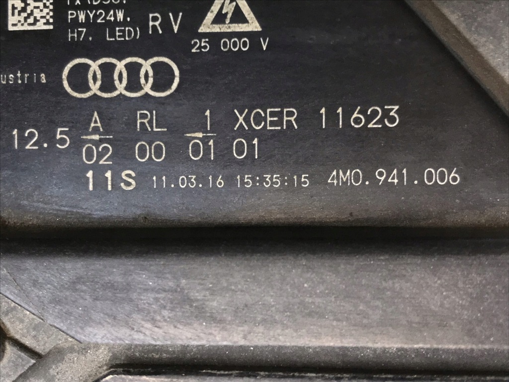 фото №12, Лампа перед передня права audi q7 ii 2 4m 4m0 bi-xenon + led 4m0941006