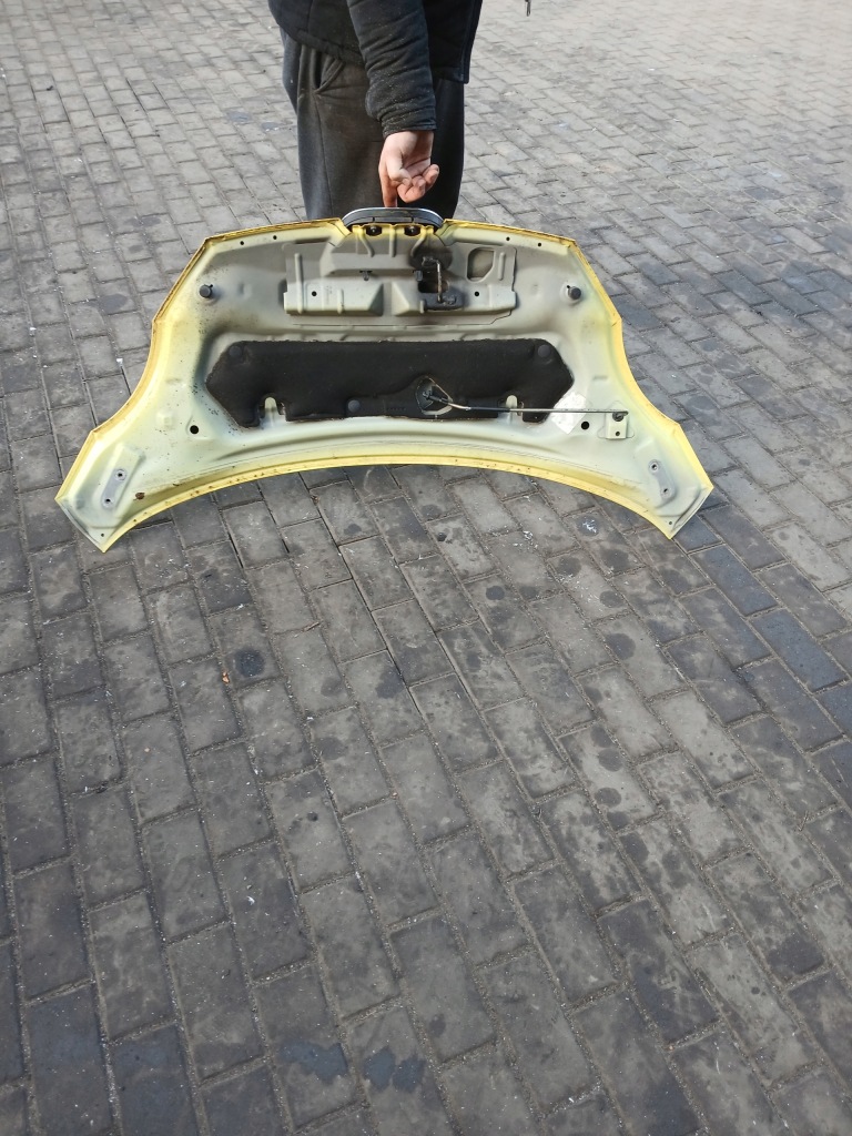 фото №4, Капот peugeot 107 цвет kbl жёлтый