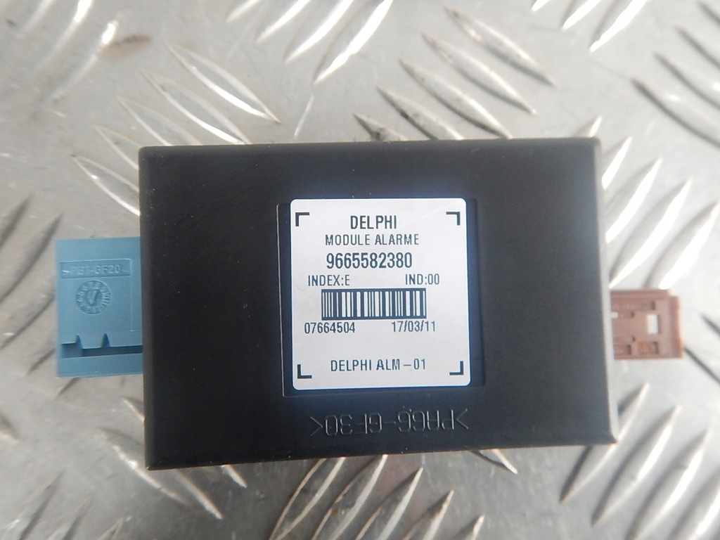 фото №1, Peugeot rcz модуль сигнализация блок управления 9665582380 оригинал