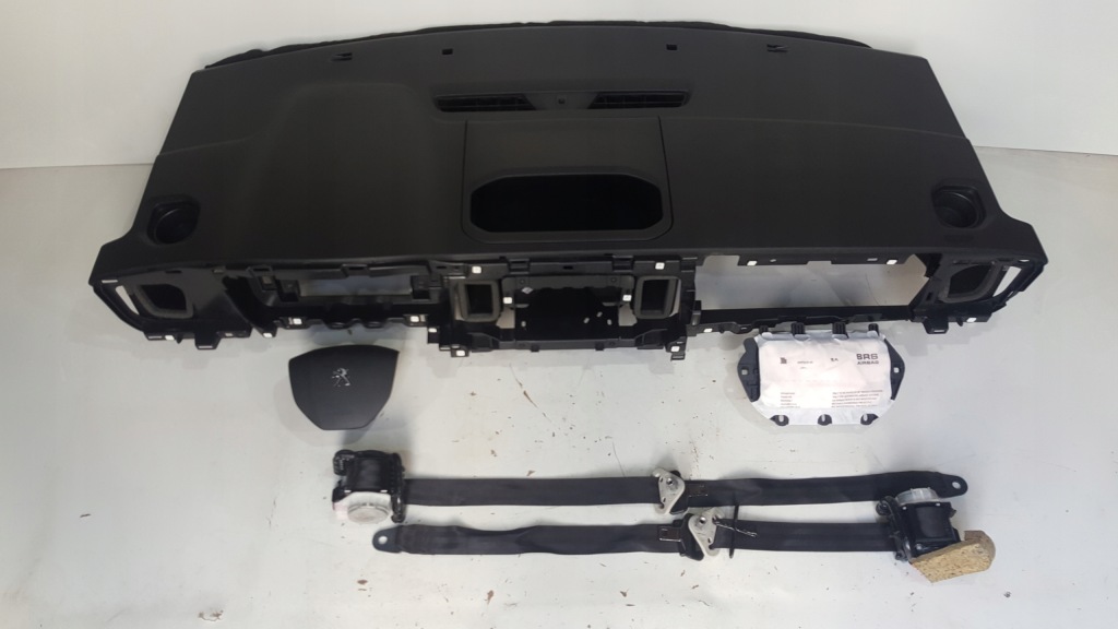 фото №1, Peugeot expert приборная панель консоль подушка безопасности подушки безопасности ремни оригинал демонтаж