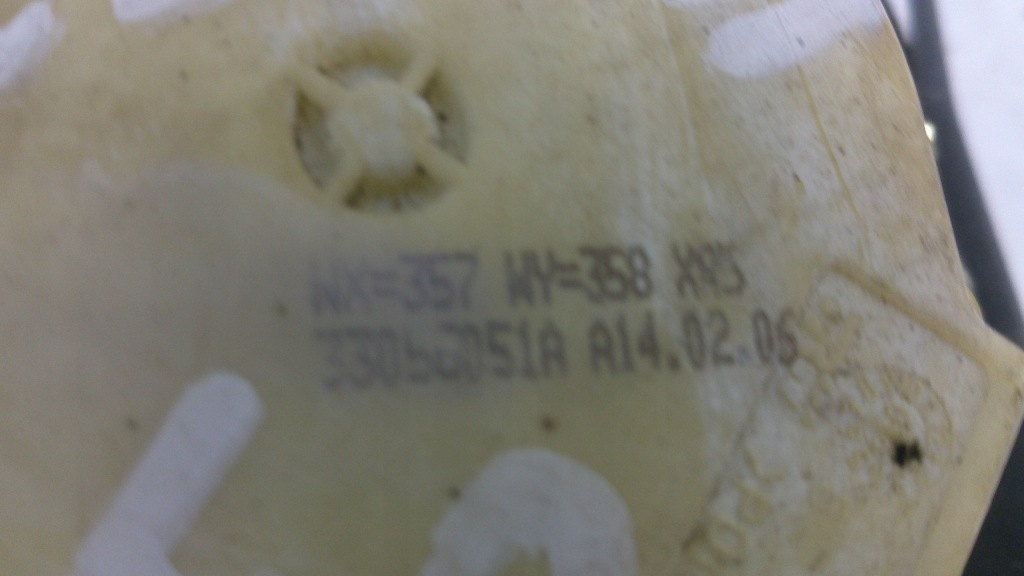 Ремень безопасности натяжитель левый перед renault clio iii 33056051a m. Оригинал