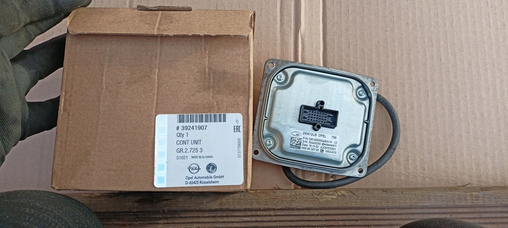 фото №1, Перетворювач модуль led opel astra k 15- 39024626