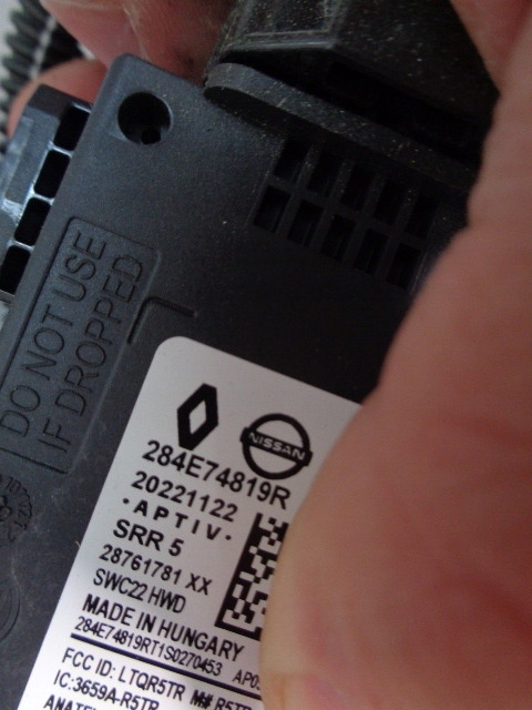 фото №4, Радар датчик правый задняя renault clio v 2019-